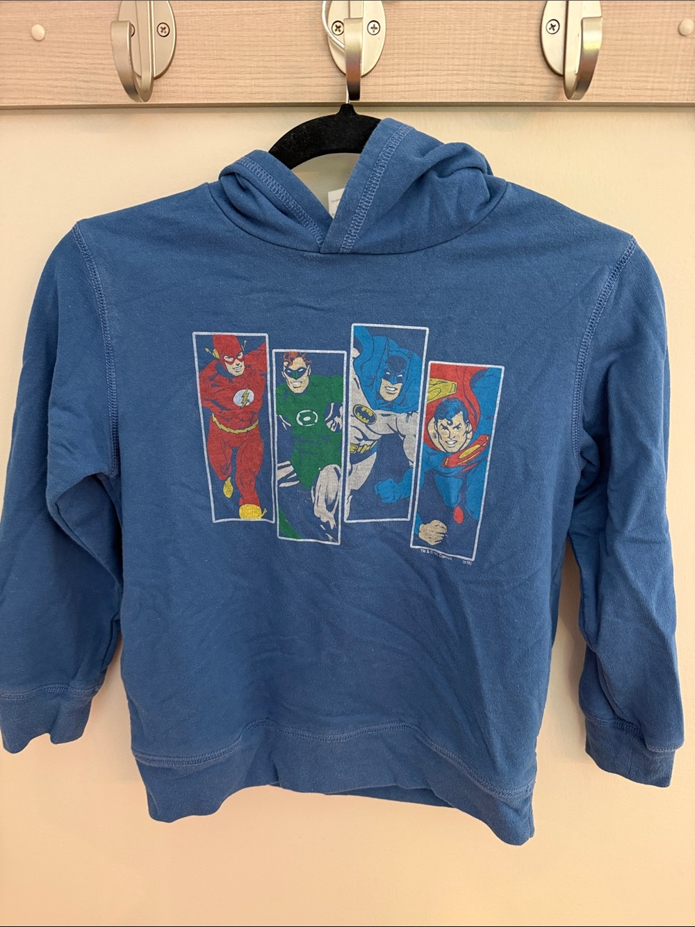 Gymboree Blue DC Superhero Hoodie Pullover